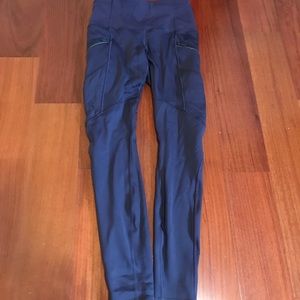 Purple toast tech tights fleece from lululemon!